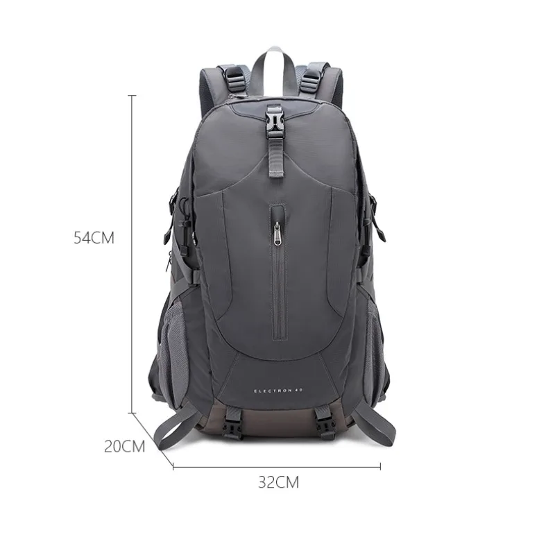 40L المشي لمسافات طويلة على ظهره التخييم في الهواء الطلق حقيبة التسلق السفر الأمتعة حقيبة كمبيوتر للنساء الرجال سعة كبيرة حقائب الظهر الرياضية