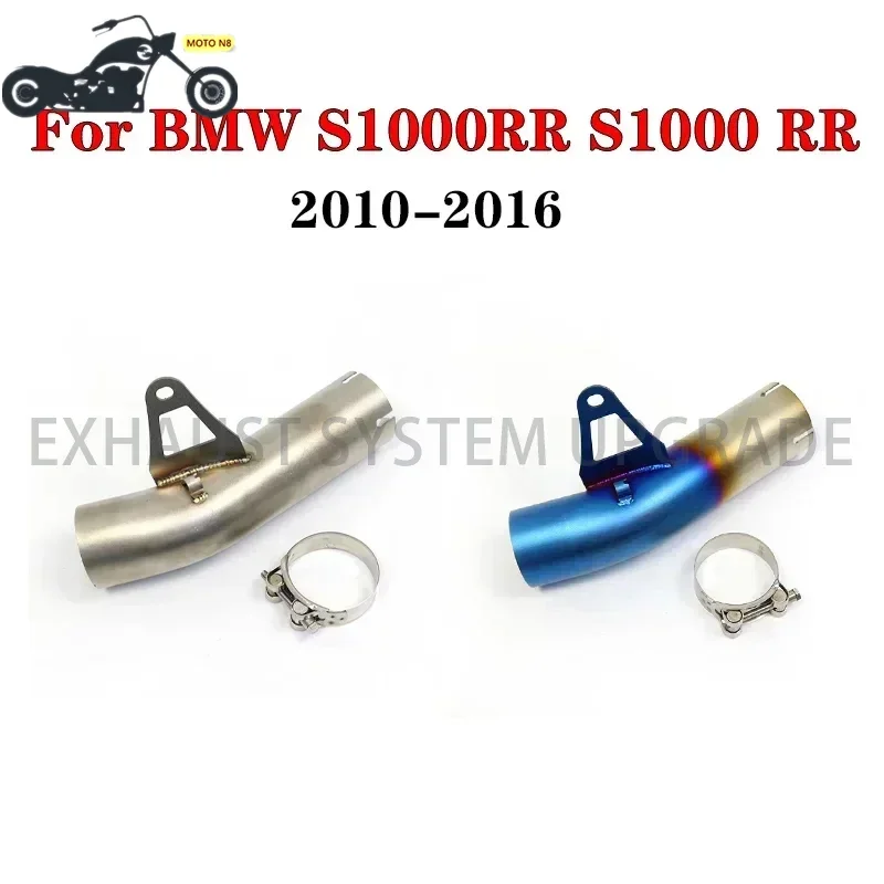 

MOTO N8 For BMW S1000RR S1000 RR 2009 2010 2011 2012 2013 2014 2015 Year Motorcycle Exhaust Muffler Middle Link Pipe Connection