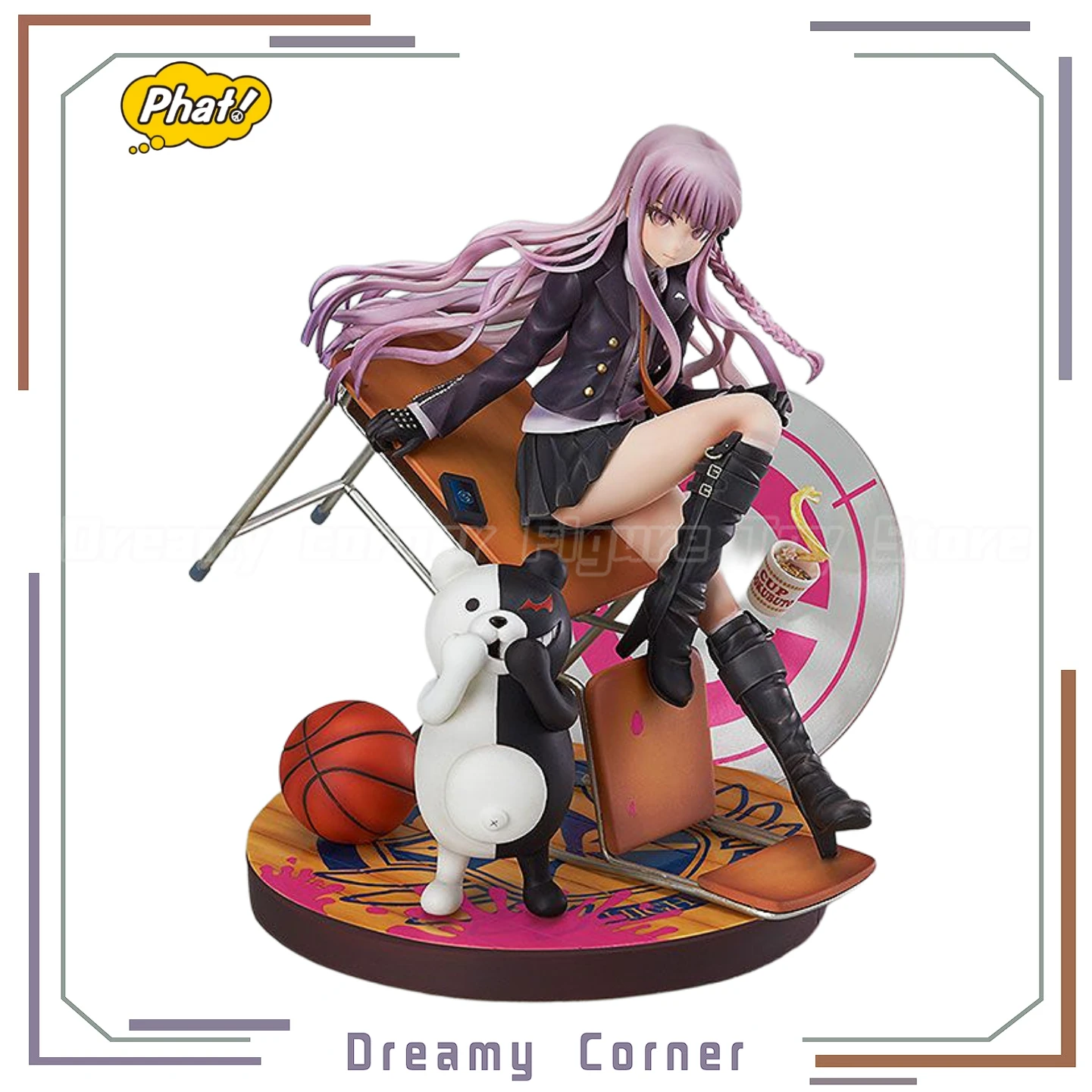 

【In Stock】Original Phat GSC Danganronpa Trigger Happy Havoc‌ Kyouko Kirigiri The Animation 1/8 Scale Figure Collection Model