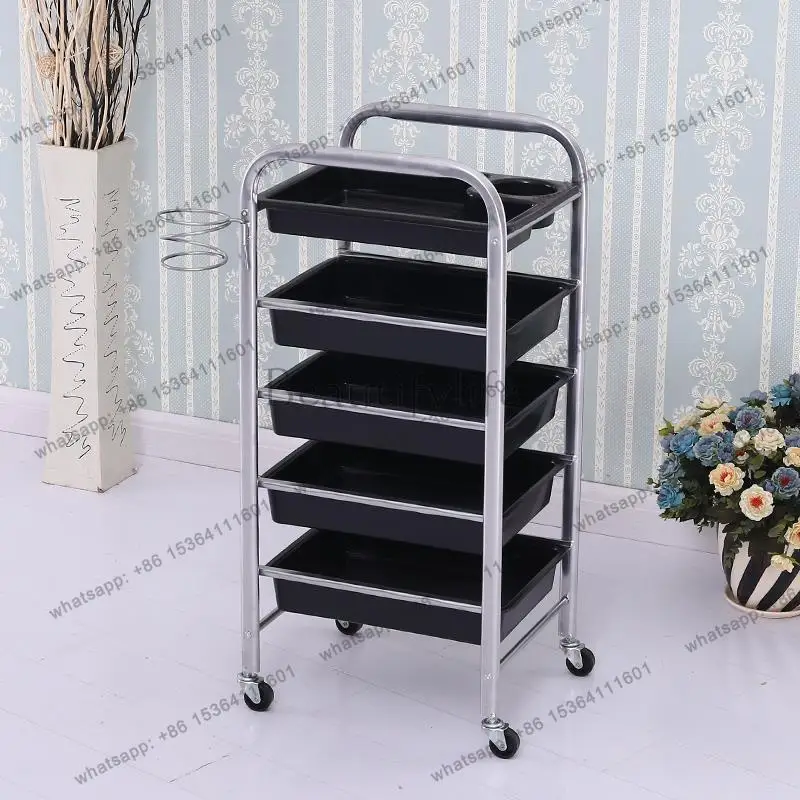 Luxury Modern Trolley Nordic Simple Storage Organizers Trolleys Unique Aesthetic Glamour Carrello Parrucchiere Salon Furniture