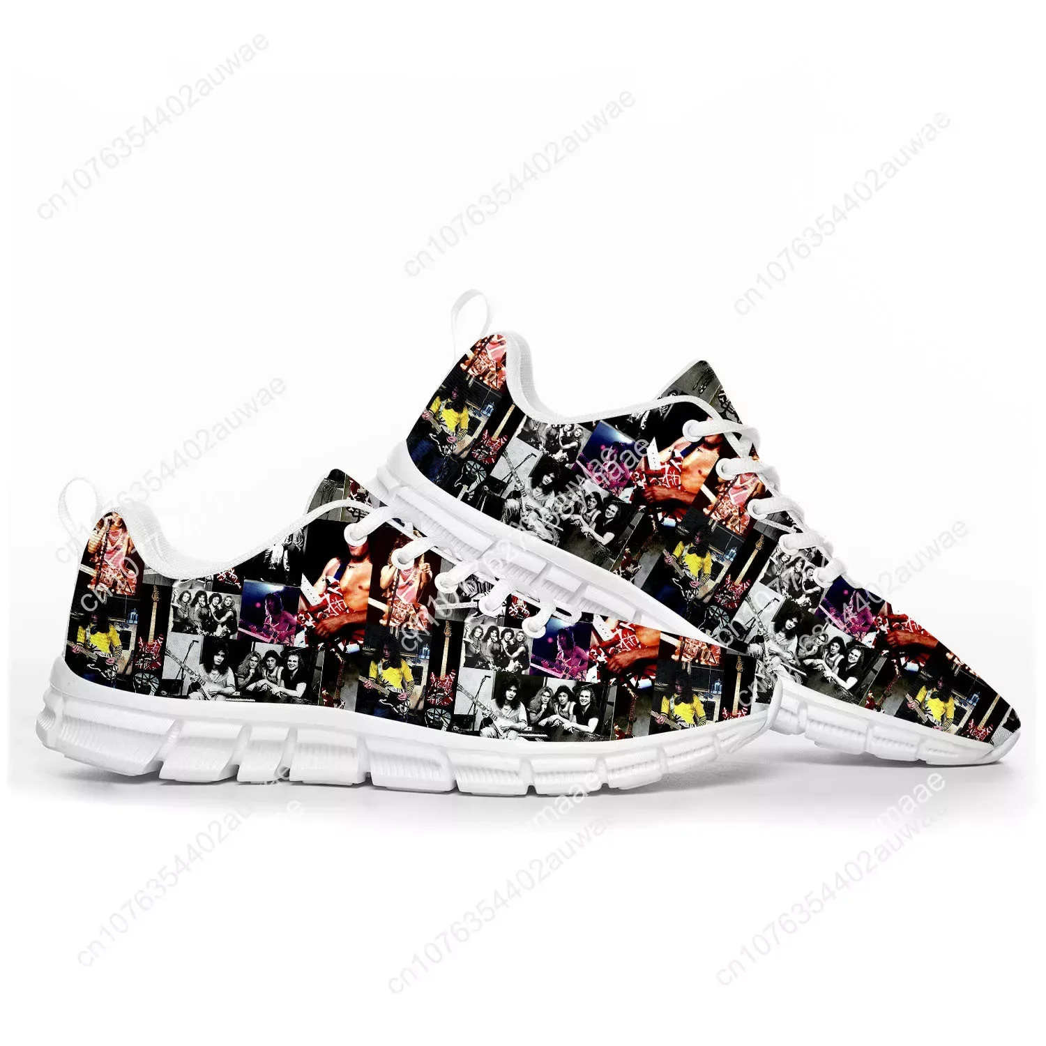 Van Evh 1984 Stripes Halen Sports Shoes Mens Women Teenager Kids Sneakers Rock Band 5150 Casual Custom Couple High Quality Shoes