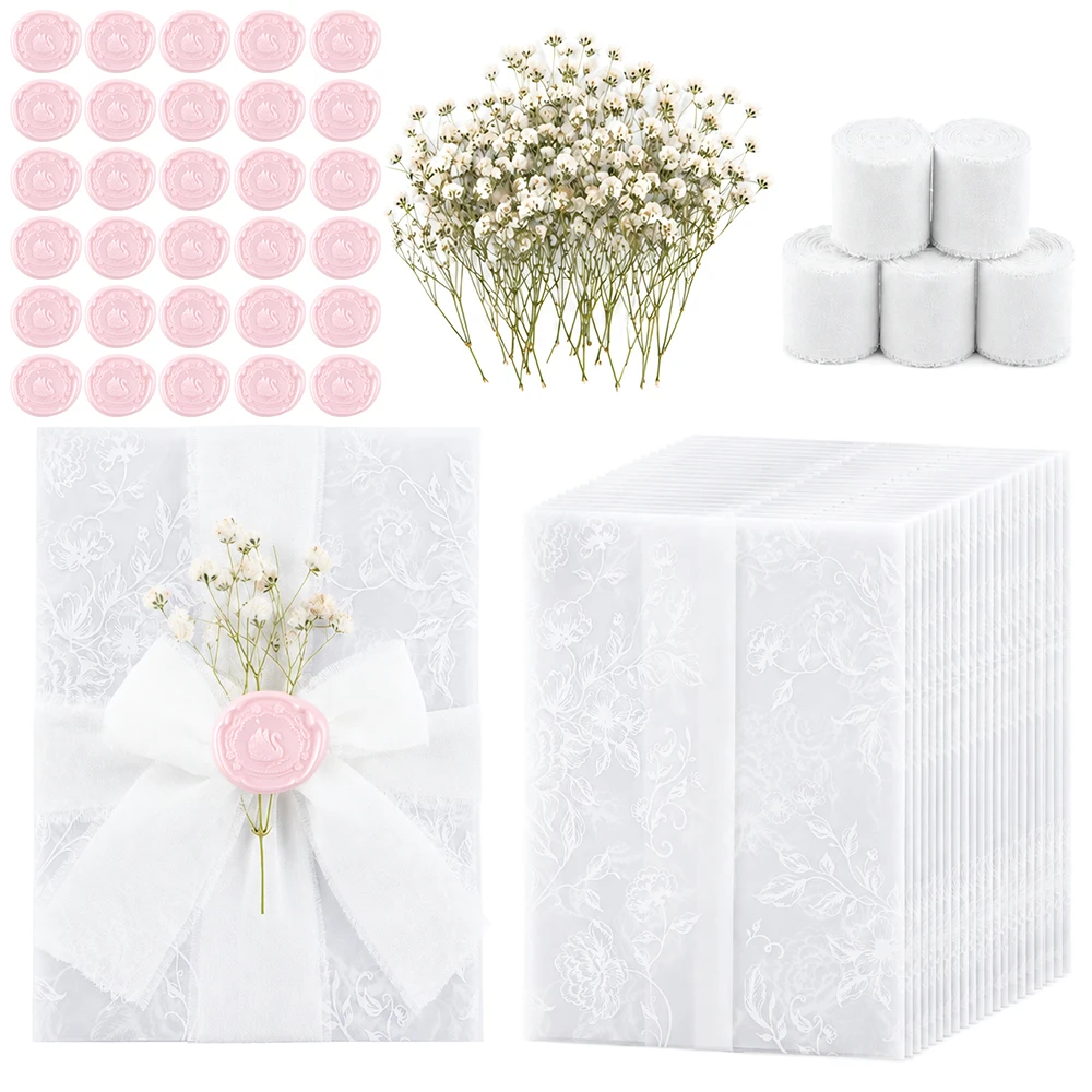 30 Sets florales Pergament-Hoc – Baby Breath Dried Bewertung und Preis
