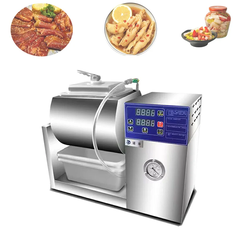 

Chicken Wing Marinating Machine Vacuum Marinating Machine Pickling Machine Steak Pork Vegetable Marinating Machine With Timing C