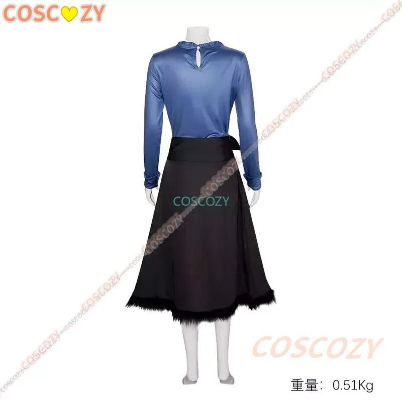 Костюм Холо для косплея специй и волка Хоро, костюм для косплея, топ, парик из коричневых волос, комплект с хвостом и ушками