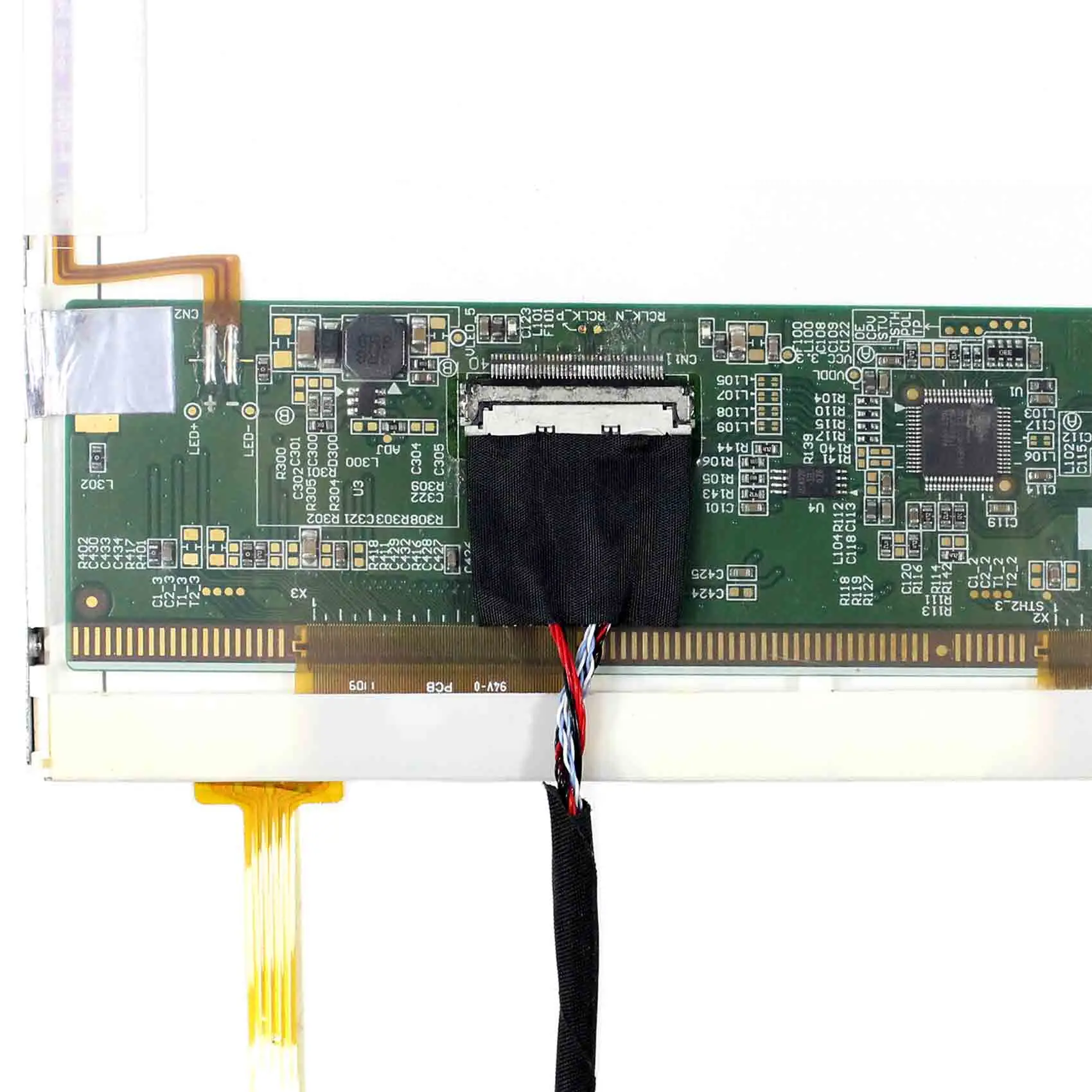 หน้าจอ LCD 8.9 นิ้วความละเอียด 1024X600 แผงสัมผัสแบบ Resistive HSD089IFW1 พร้อม HD-MI DVI VGA LCD Controller Board