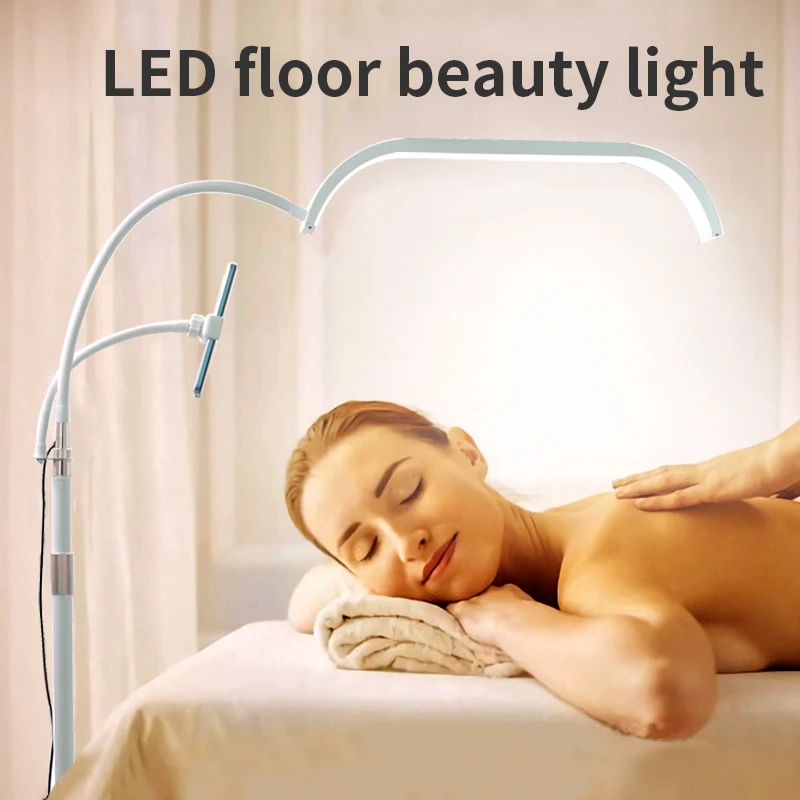 Light Emitting Diode Floor Lamp Salon Photography Lighting for Eyebrow Tattoos and Eyelash Makeup