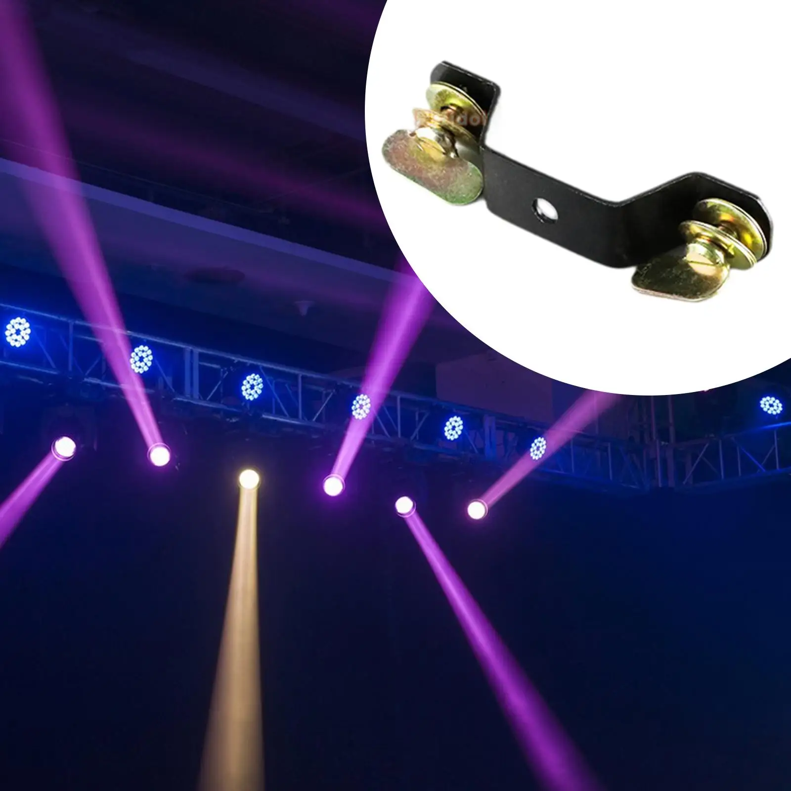 

Clamp Bracket Fast Lock Load Capacity Steel Bridge Connector for Moving Head Light Performance