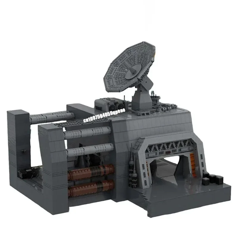 Nouveau 3394 pièces célèbre film de combat étoile Moc raffinerie vue d'entrée modèle Puzzle personnalisé bricolage idées créatives enfants jouets cadeau d'anniversaire