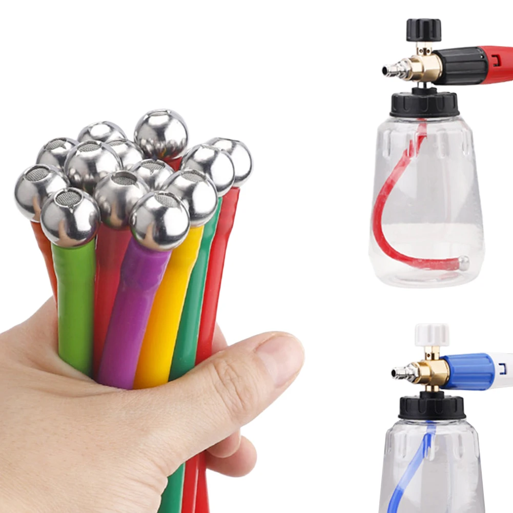 Pressure Cleaning Transparent Soap Sprayer Gravity Ball Pipette For Pressure Washer Efficient Foam Thick Foam Production