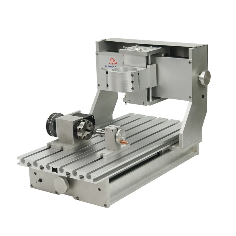 CNC Frame Kit 3020 DIY CNC Wood Router Engraver Engraving Pcb Milling Machine frame Kit 65mm Aluminum Spindle Clamp