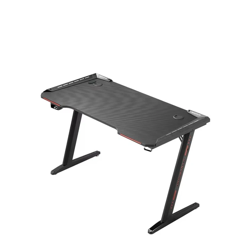 PC-style gaming table with touch-quick RGB lighting racing gaming table