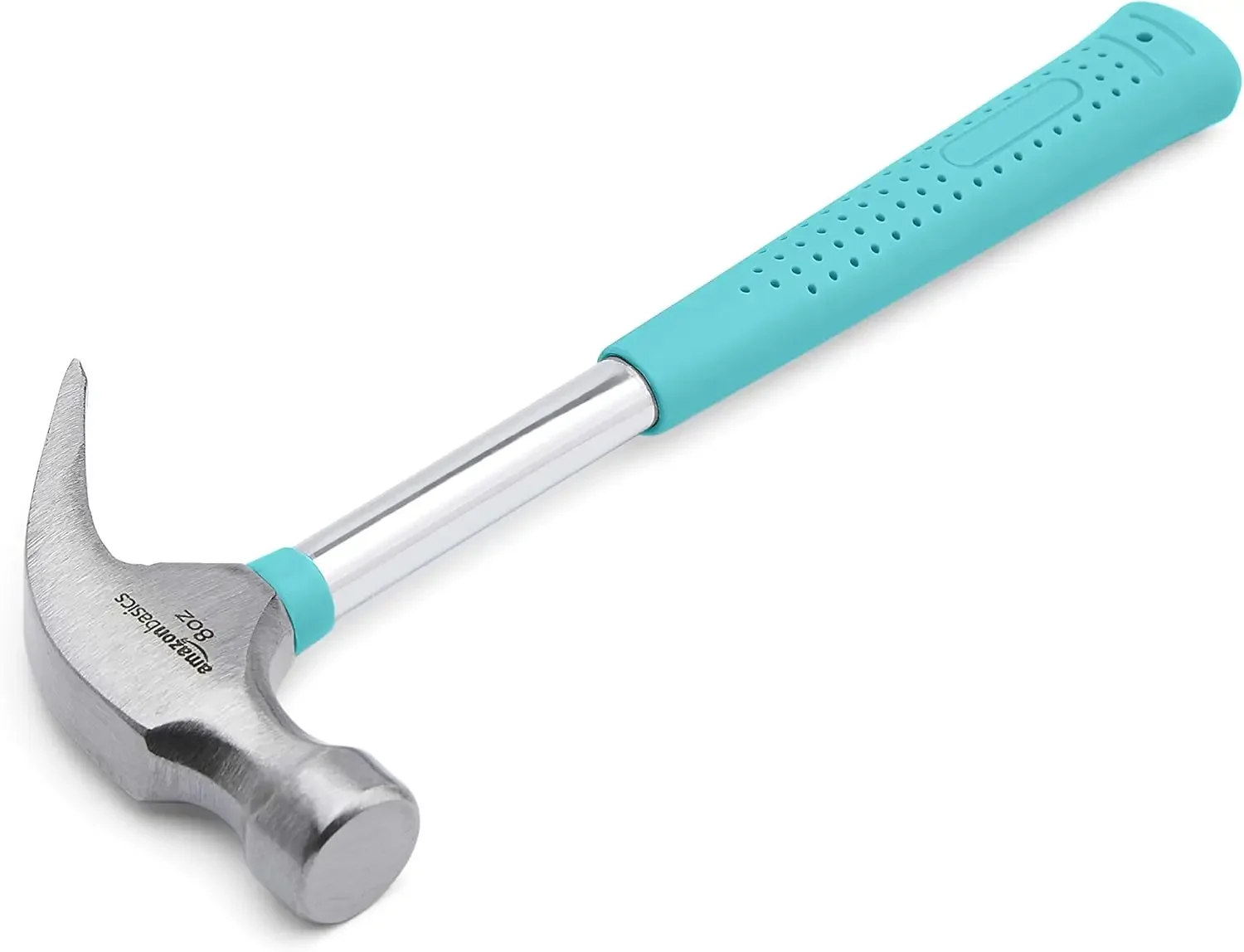 

8 oz Hammer, Turquoise, Durable heavy-duty steel construction