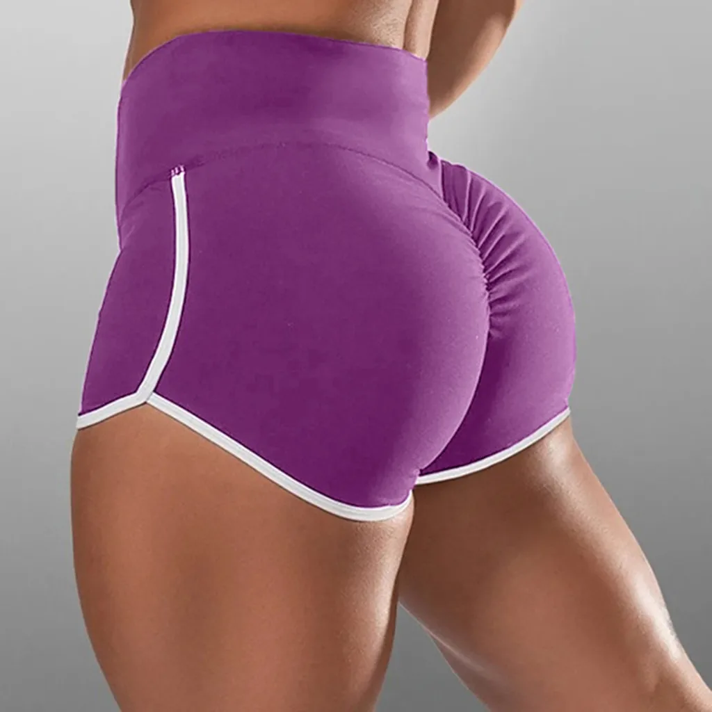 Short de yoga en coton pour femme, vêtements d'entraînement, de fitness, de course à pied, de gym, de cyclisme, livraison gratuite