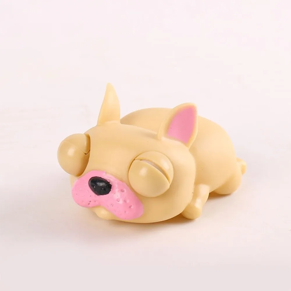 Creative Multiple Types Eyeball Burst Squeeze Sleeping Dogs Pop Up Dogs Pinch Toys Telescopic Pinch Fidget Toy Doll Adult Kids