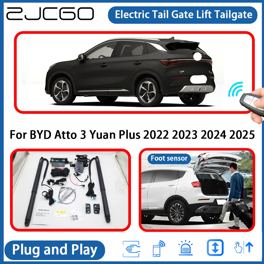 

for BYD Atto 3 Yuan Plus 2022 2023 2024 2025 Automatic Powered Tailgate Power Liftgate Electric Tail Gate Lift Assisting System