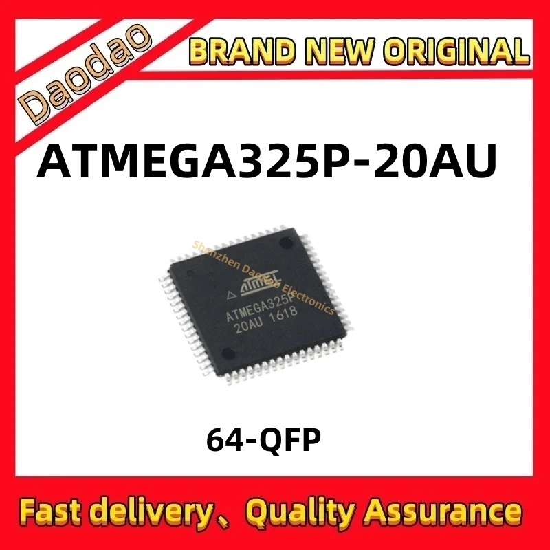 

ATMEGA325P-20AU atmega325p-20au QFP-64 Microprocessor Microcontroller chip Quality Brand New