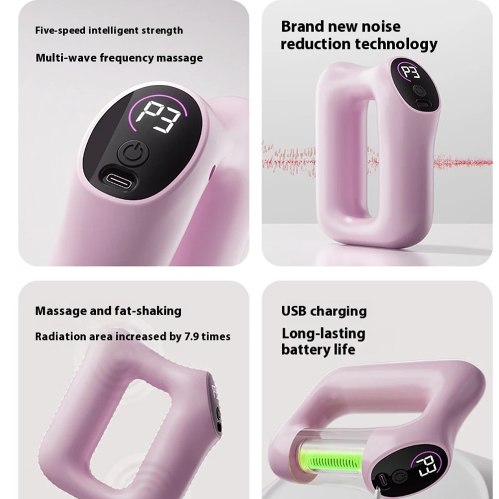 

Full-Body Fascia Ring 5 Modes Deep Tissue Muscle Massager with Belt for Fat Burning & Shaping Weight Loss Body Shaping Instrumen