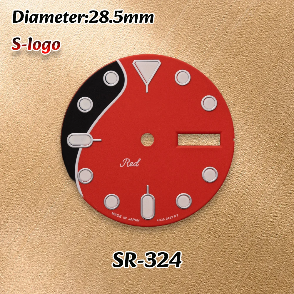 NH34/NH36/4R36 Movements SS Logo 28.5mm SKX007 Dial Green Luminous Watches for men Watch Modification Accessories
