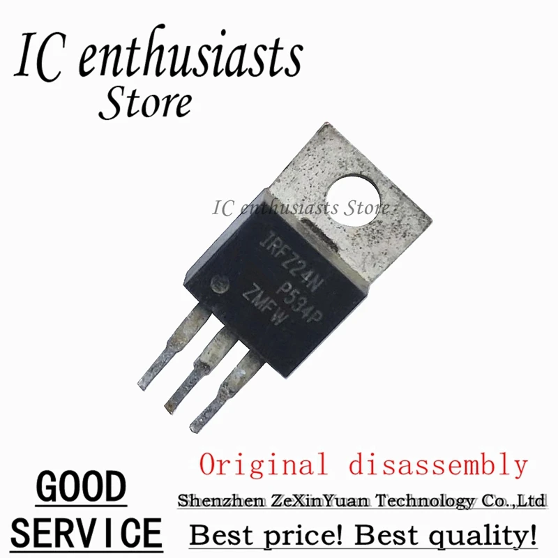 10 قطعة IRFZ24N IRFZ24 TO-220 التفكيك الأصلي