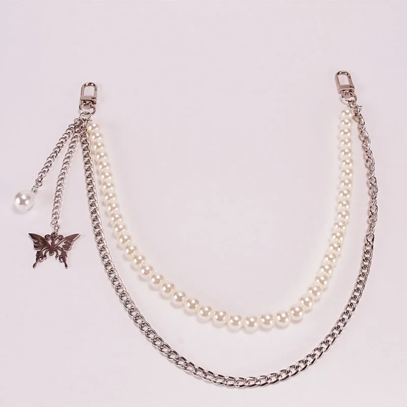 Q5WE Elegant Butterfly Waist Chain Multipurpose Butterfly Trouser Chain Color for Various Occasion