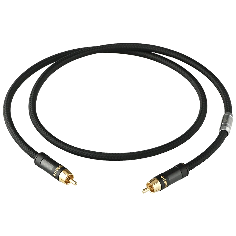 Xangsane 5N OCC digital coaxial audio cable 75 Ω subwoofer cable output SPDIF TV power amplifier connection line