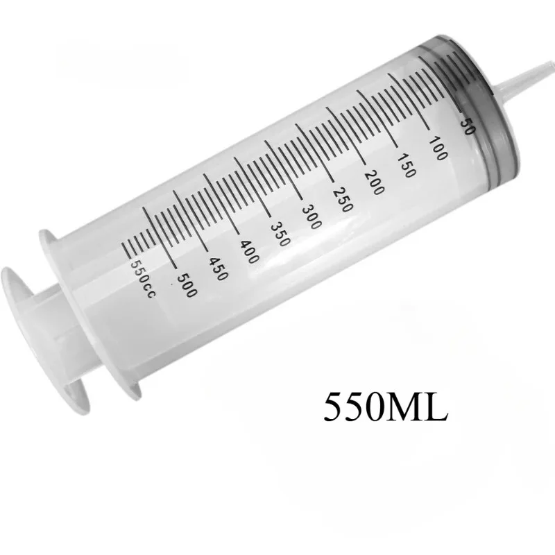 550ml Large Syringe Set, for Science Laboratory, Liquid, Plant Irrigation, Ink, Fish Tank Water Change, Large Animal Feeding Mu
