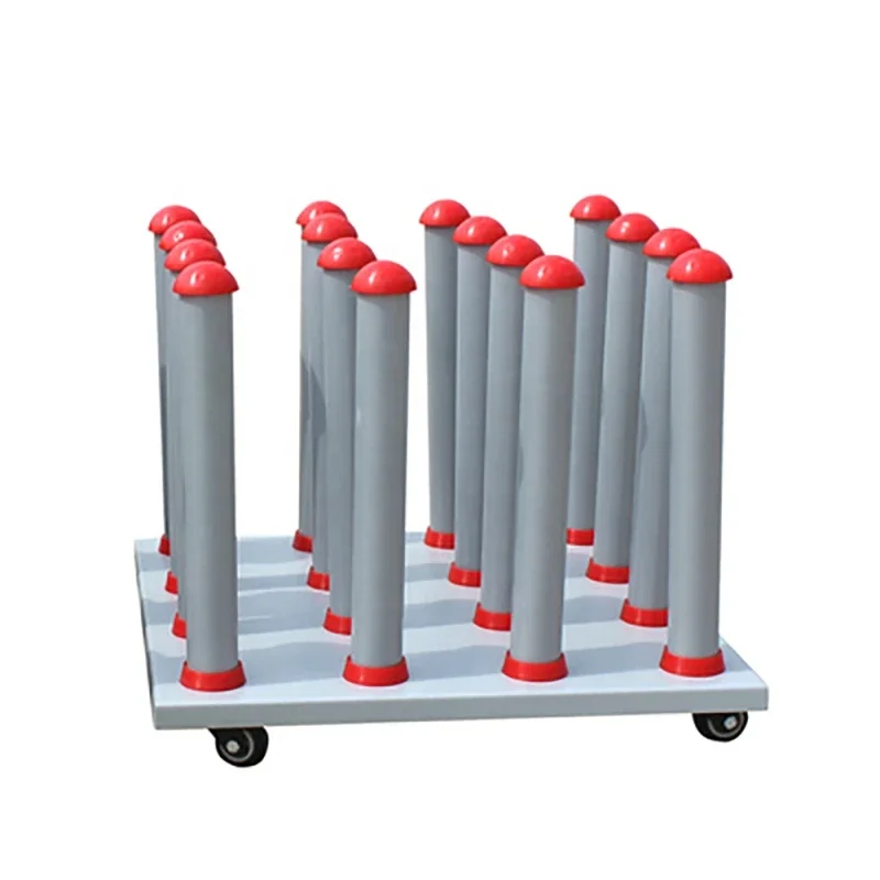 

wholesale metal vinyl roll floor storage rack