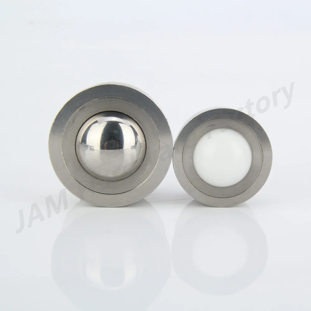 Converyor Component MJ310/MJ311 stal nierdzewna/POM okrągłe trwałe koła transferowe wałek łożyskowy kulki