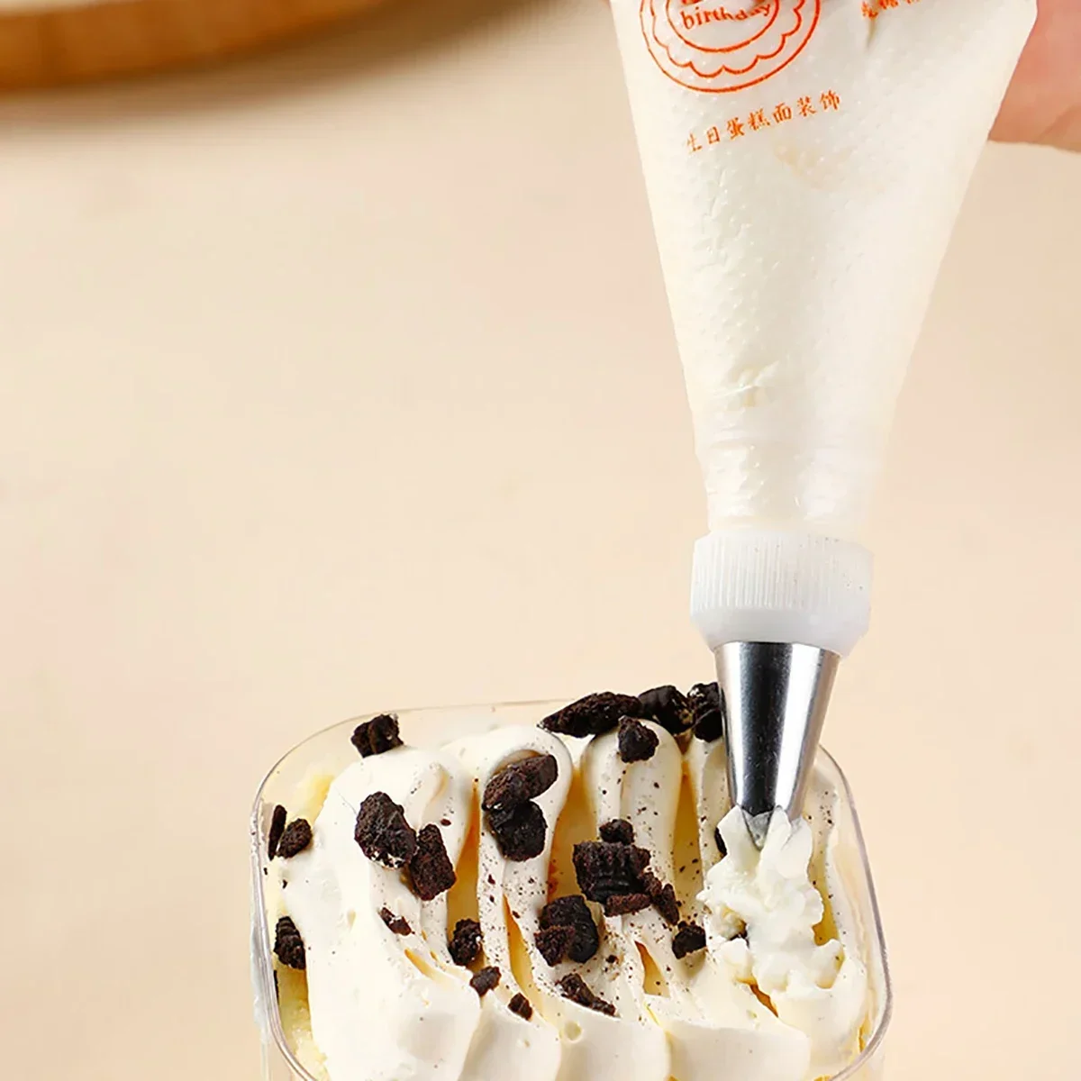 

100 шт. толстые одноразовые кондитерские мешки «сделай сам», крем для украшения торта, кондитерский мешок, мешок для глазури, принадлежности для выпечки, кондитерские рукава