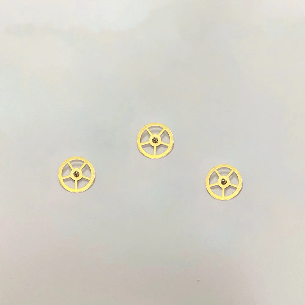 Three Wheel Watch Accessories Suitable for Shanghai 3186 3135 Movement Third Wheel Watch Repair Parts