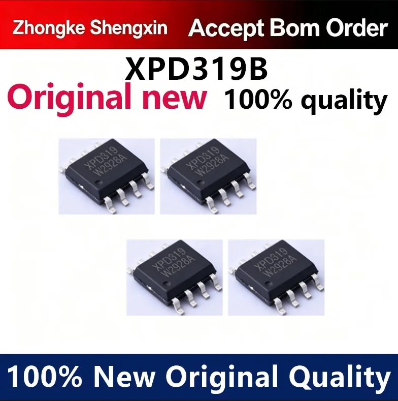 （5pcs-100pcs）XPD319 XPD319B brand new original Fuman USB Type-C PD multi protocol controller IC SOP8