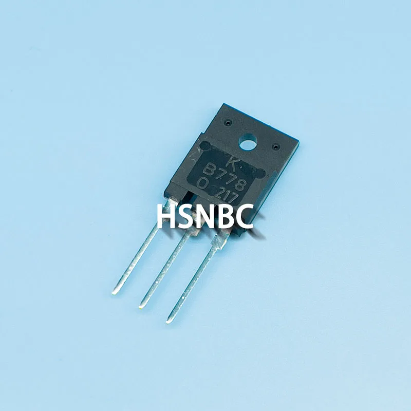 5Pairs(10Pcs)/Lot KTB778 B778 + KTD998 D998 TO-3PF 10A 120V PNP + NPN Audio Amplifier Transistor 100% New Imported Original