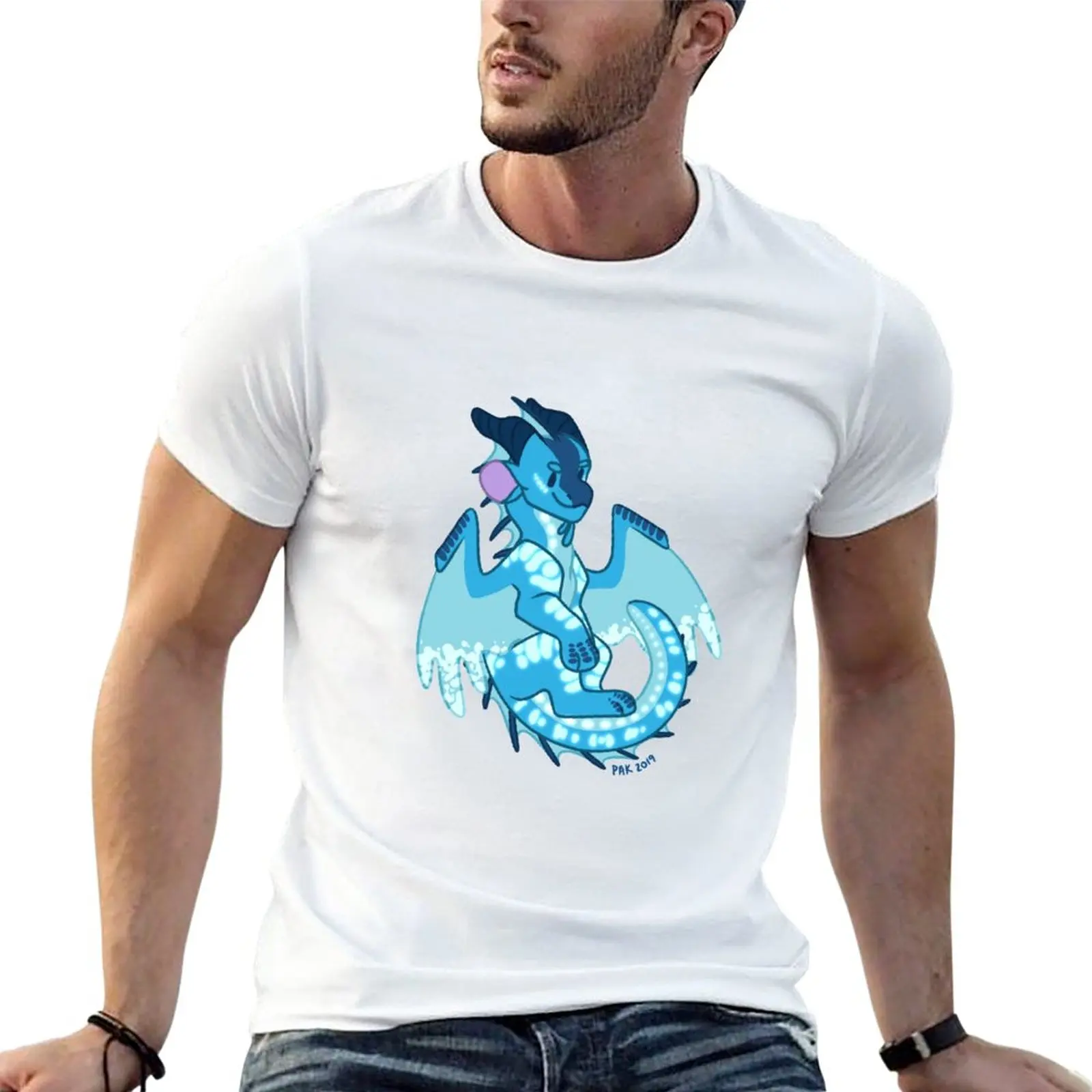 

Tsunami - WOF Wings of Fire T-Shirt customs boys animal print shirt cute tops Men's t-shirt