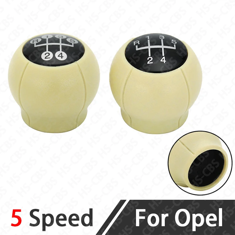 

For Opel Astra F G Corsa Sintra A Tigra A Vectra B Zafira A 5 Speed Car Gear Stick Shift Knob Head Replacement Parts