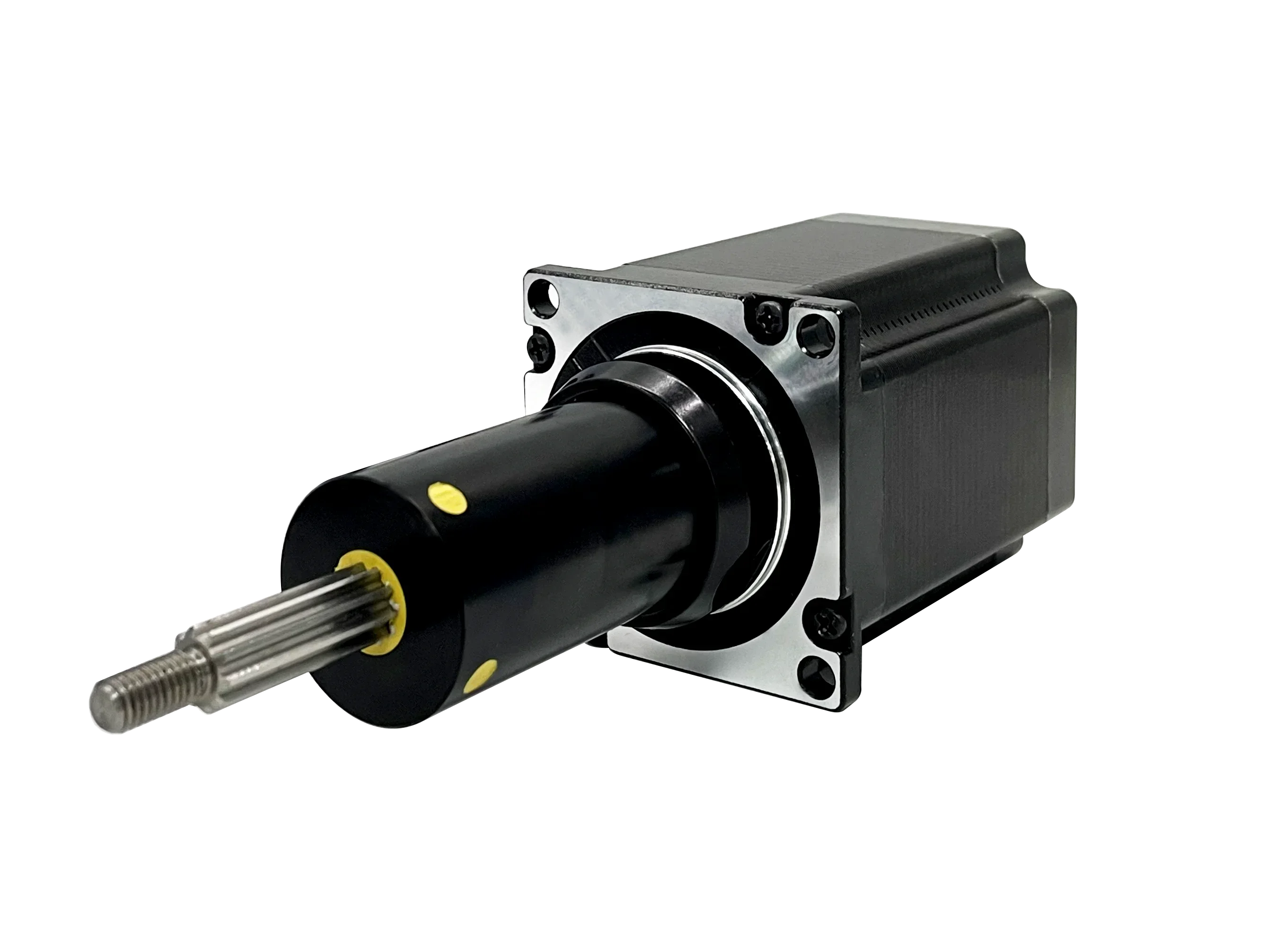 SAMSR 2 phase 1.8degree nema 23 captive stepper motor hybrid captive linear stepper motor for medical application