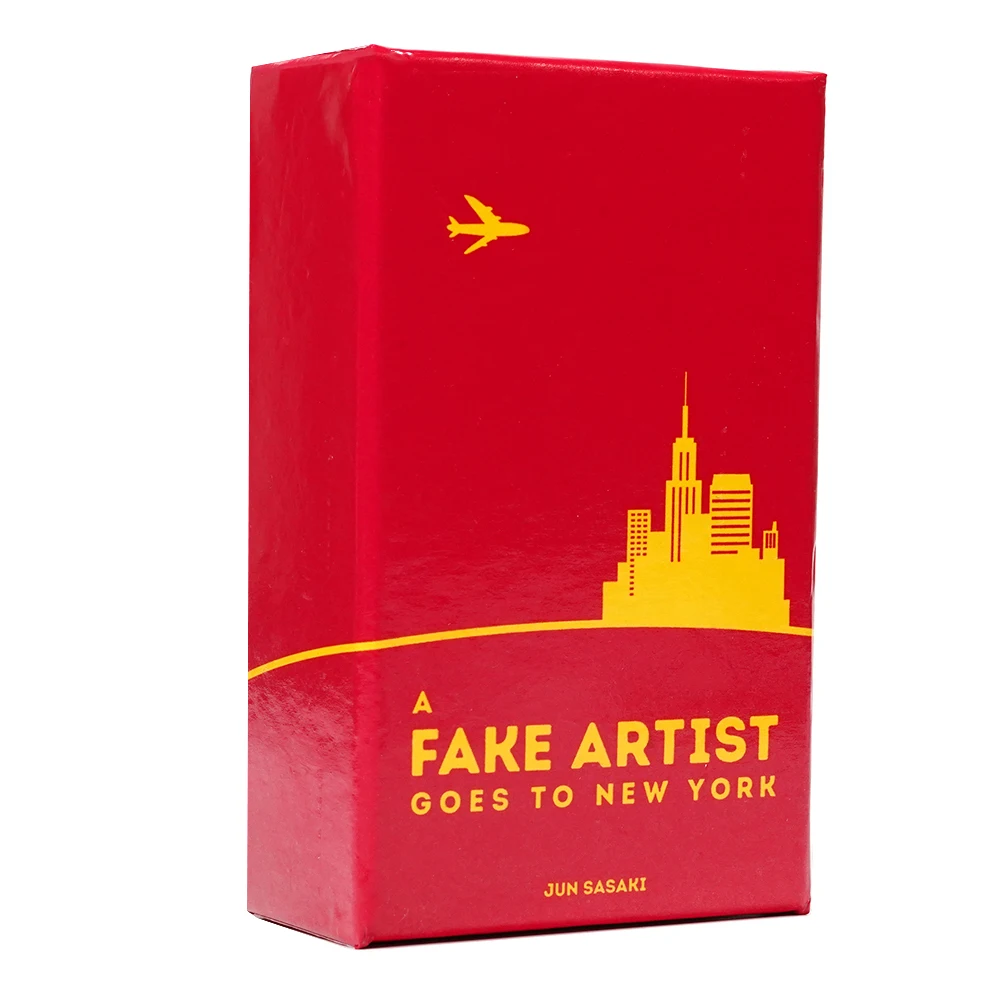 

Игры для вечеринок A Fake Artist Goes To New York Настольная игра и SCOUT Креативная карточная игра для групп