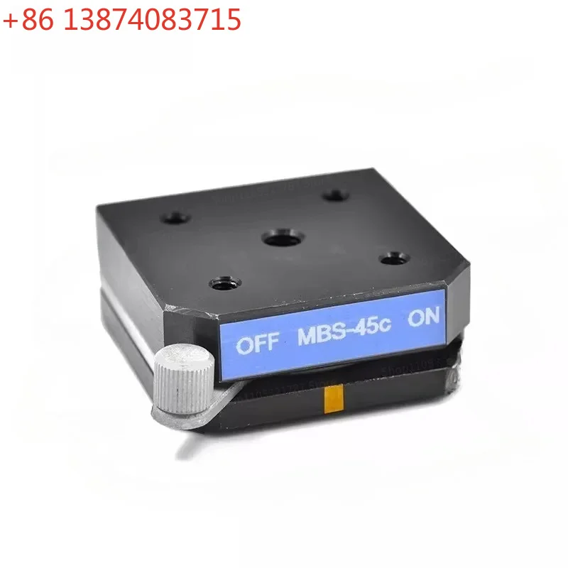 MBS-45C Magnetic Base Ultra-thin Magnetic Base Optical Experimental Magnetic Watch Base 2D Experimental Optical Platform