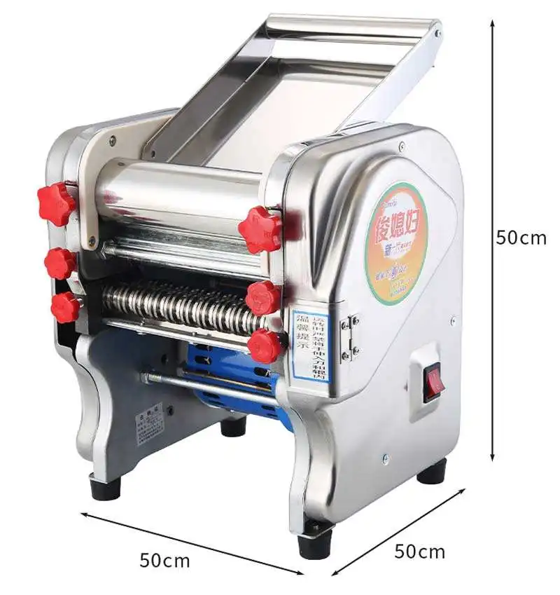 - fresh noodle machine semi-automatic making fresh pizza dough slicer flour - machine