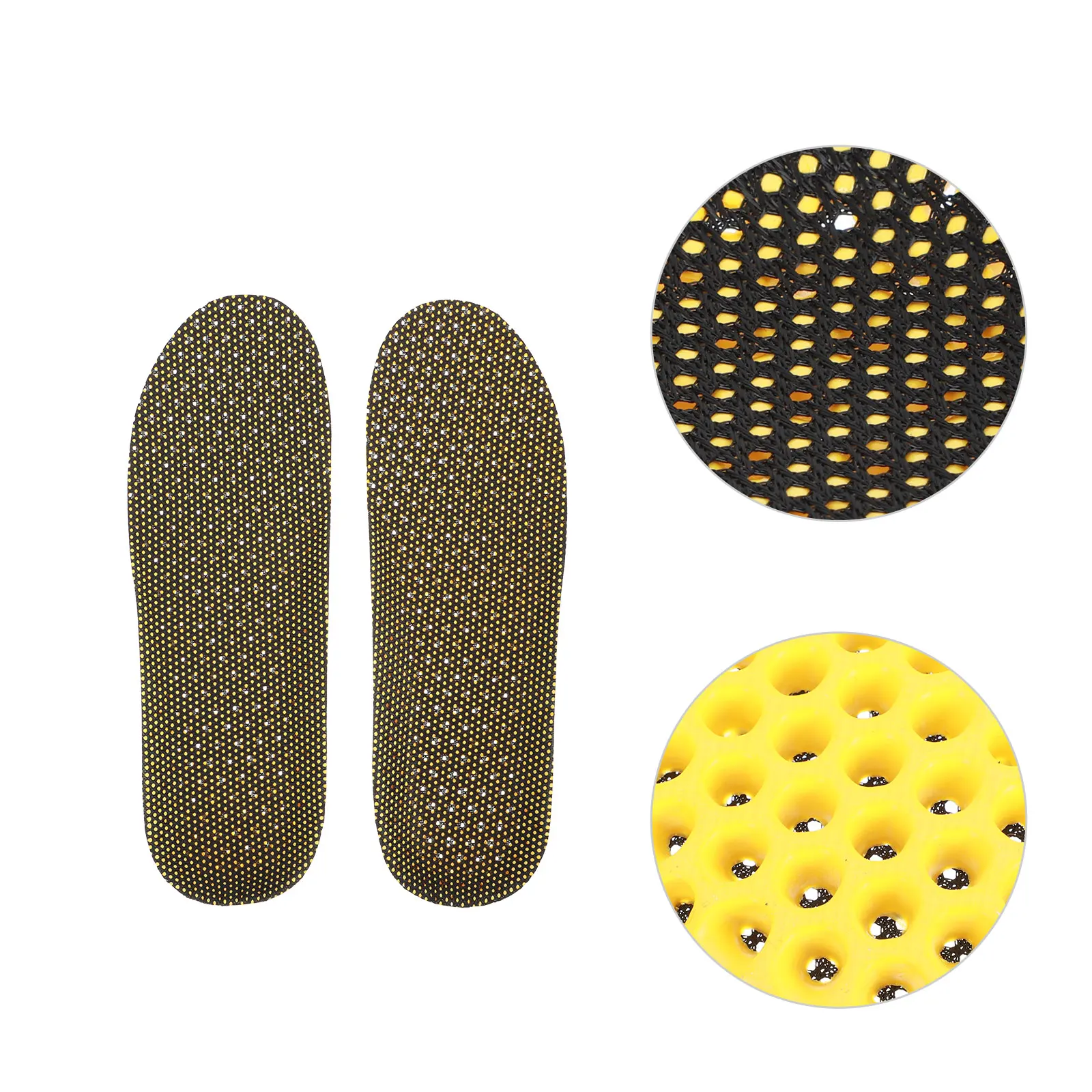 

2 Pairs Shoe Pads Shock Absorbing Insole Comfortable Shock-absorption Shock-absorbing Cushion Foot
