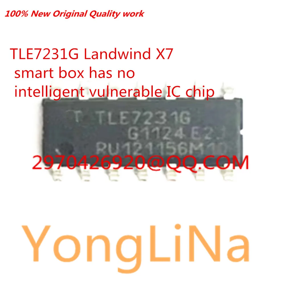 

Integrated Circuit 100% New 1Pcs TLE7231G SOP Landwind X7 smart box has no intelligent vulnerable IC chip