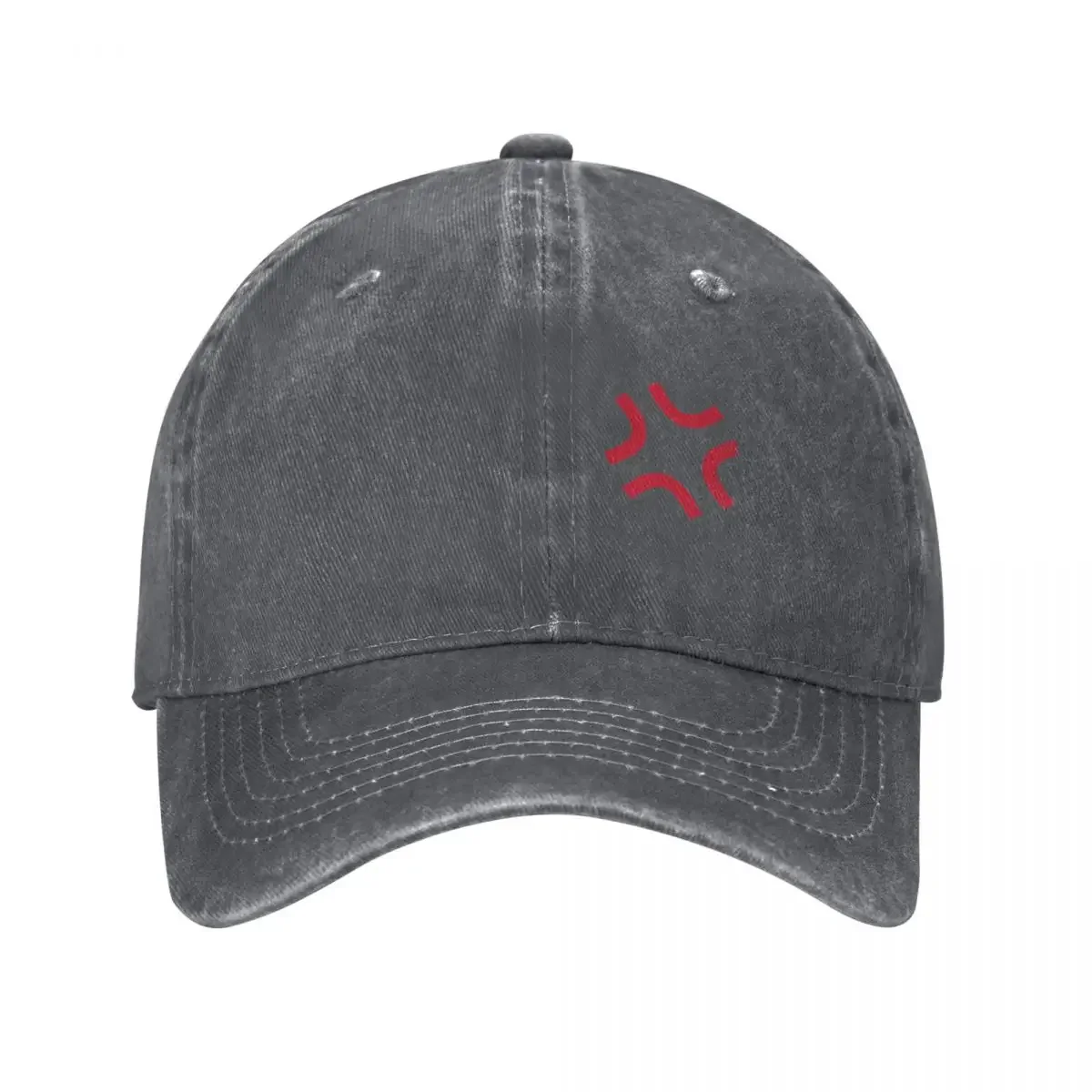 

Anime Angry Vein Baseball Cap fun hats Beach Kids Hat Unique hats Caps For Women Men's