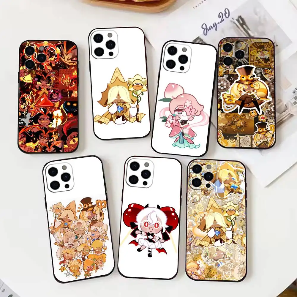 

Game Cookie Run Kingdom Phone Case Silicone Soft For IPhone 17 16 15 14 13 12 11 X XR Plus Pro Max Plus