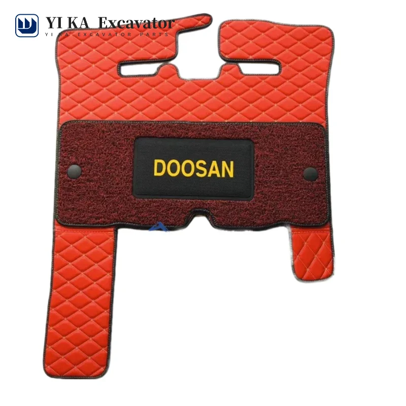 For Doosan Daewoo Excavator Foot Pad DHDX55/60/150/220/225/300-5-7-9C Cab Carpet