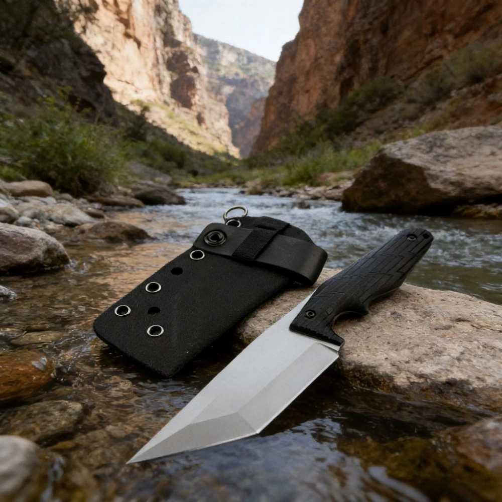 

Высококачественный уличный нож с фиксированным лезвием 7Cr13MoV, стальное лезвие G10, ручка для выживания в дикой природе, кемпинга, охоты, ножи с ножнами