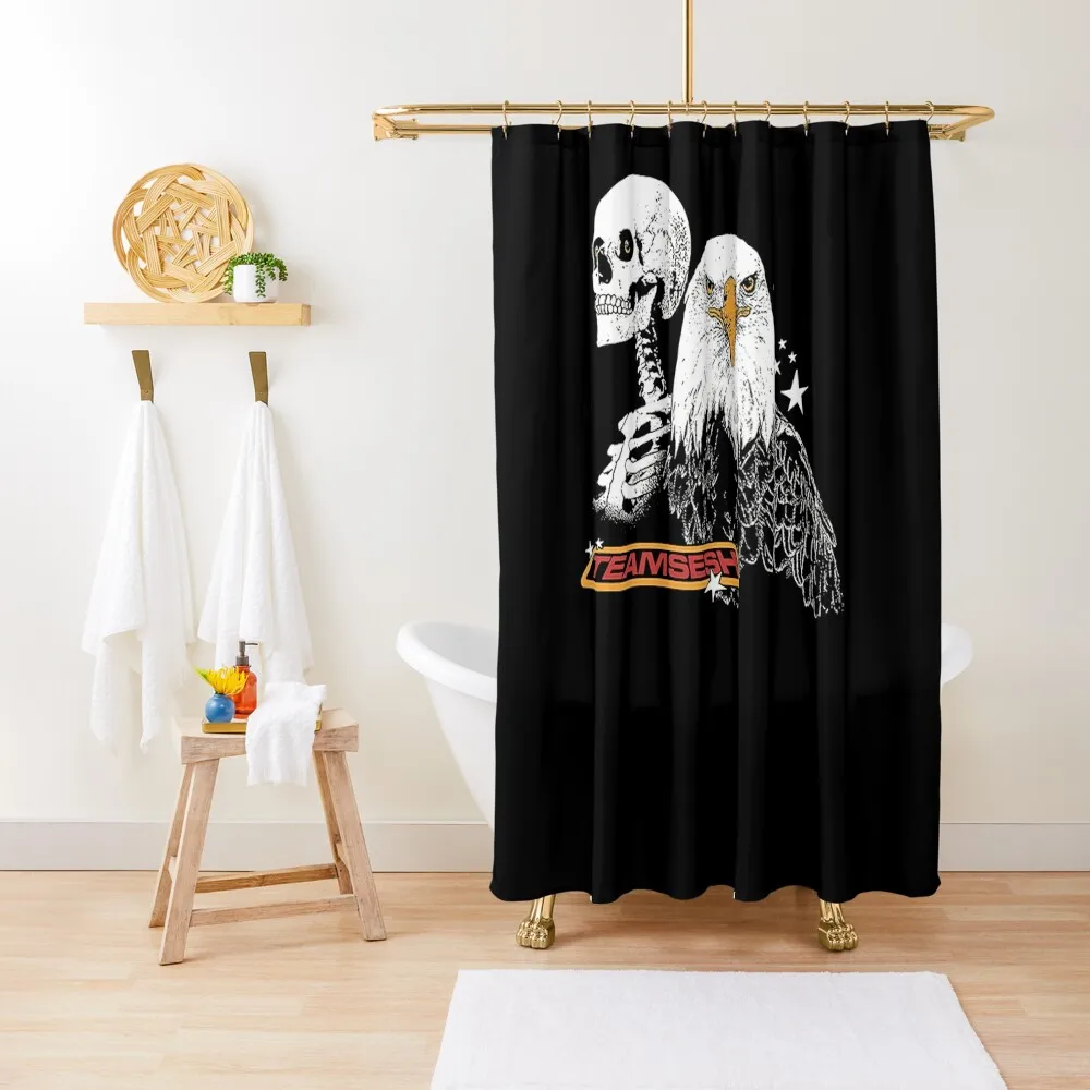 

teamsesh Shower Curtain Shower For Bathroom Set Shower Bath Waterproof Cover Curtain