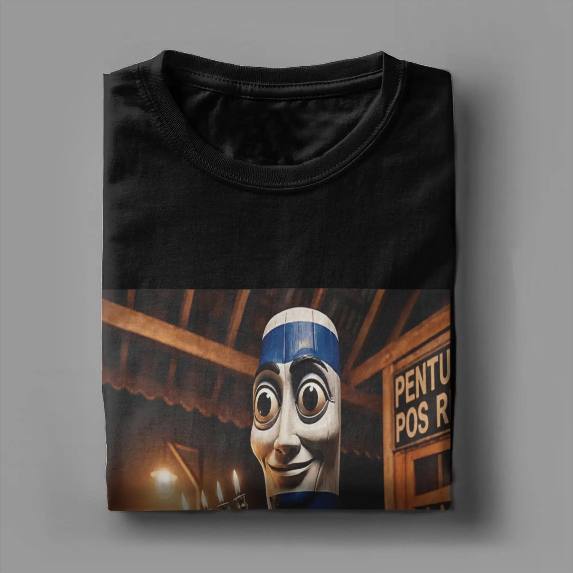 Tung Tung Tung Sahur Jewish Italian Brainrot Meme Men's T Shirts  Unique Tee Shirt Short Sleeve T-Shirts Pure Cotton Clothing