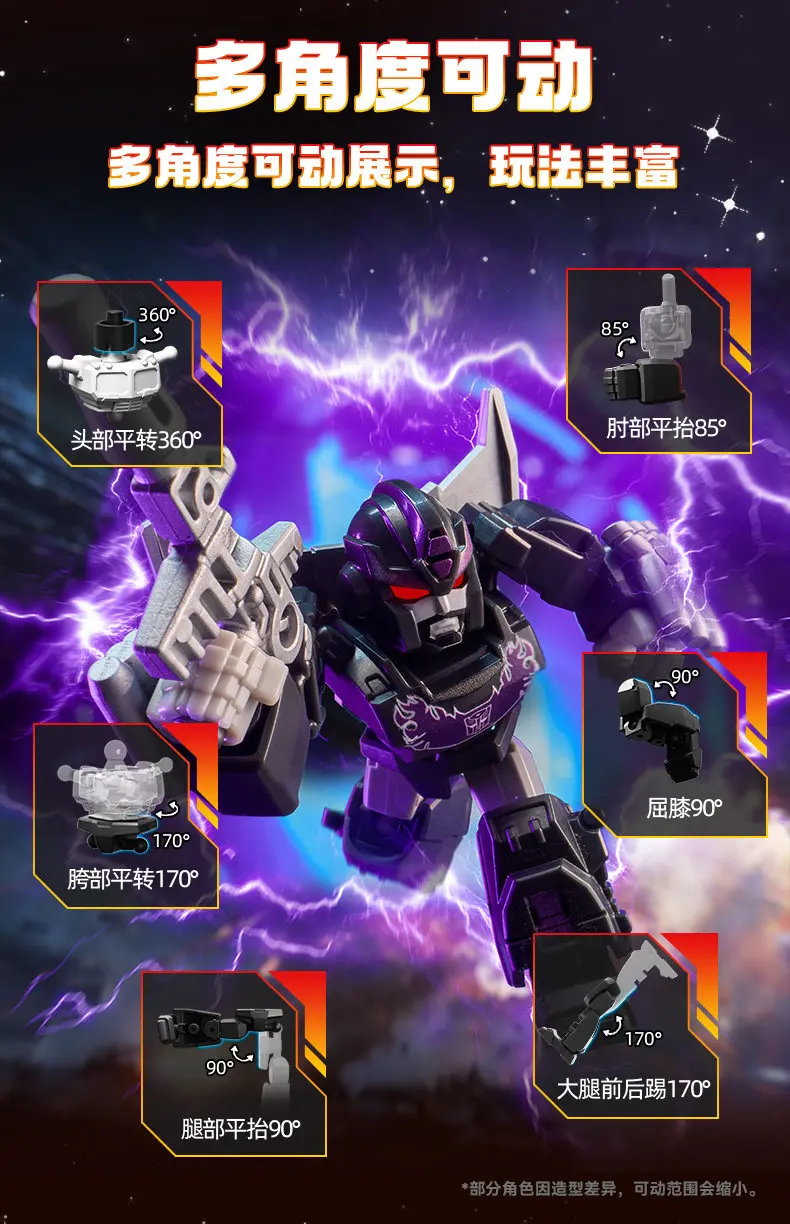 Blokees Transformers Bausteine Defender Version Optimus Prime Bumblebee Roboter Cartoon Anime Transformation Sammlung Spielzeug – Detail 9