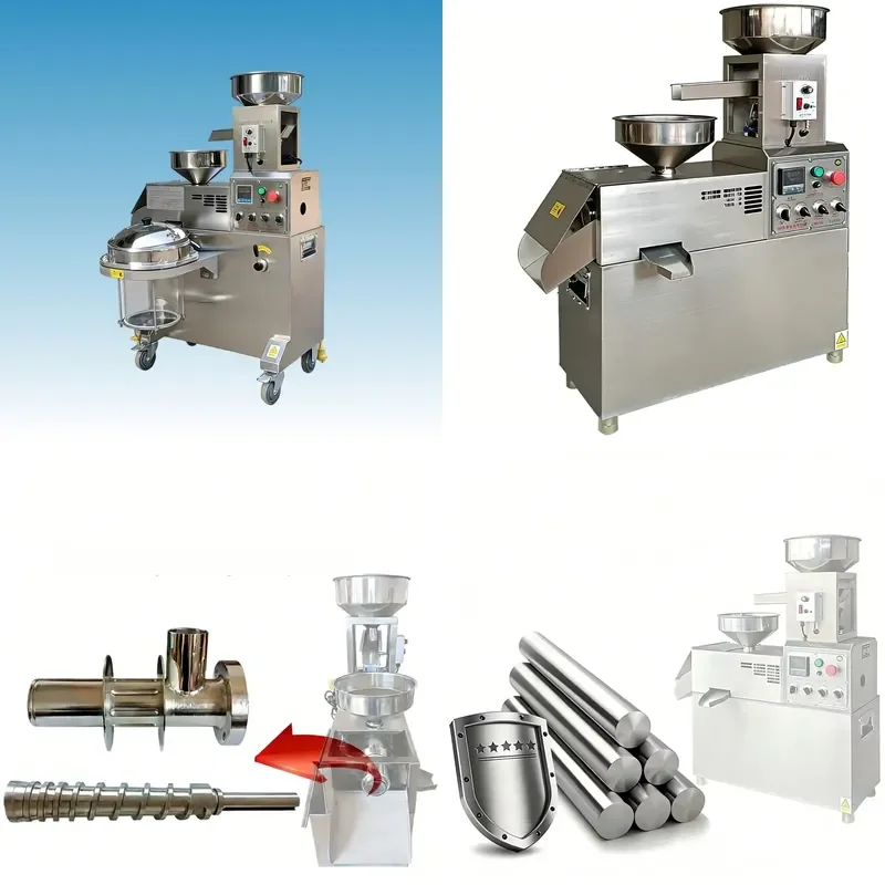 for Compact Oil Press Machine for Small Business and Olive Oil Machine Enabling On Site Fresh Oil Production