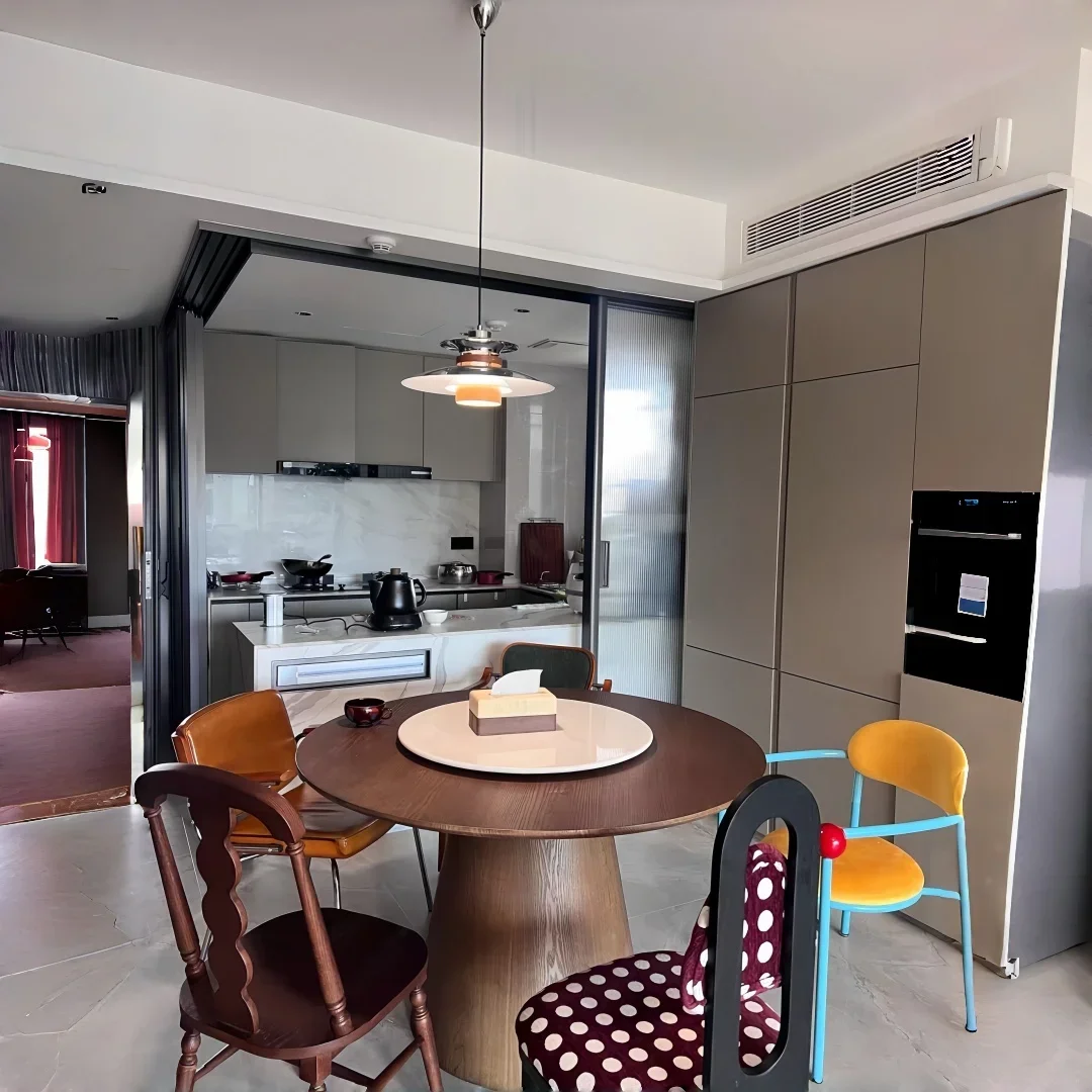 TechHPRetro Layered Pendant Light Mid Century Modern Ceiling Lamp For Dining Room Kitchen Island Nordic Ceiling Lighting Fixture