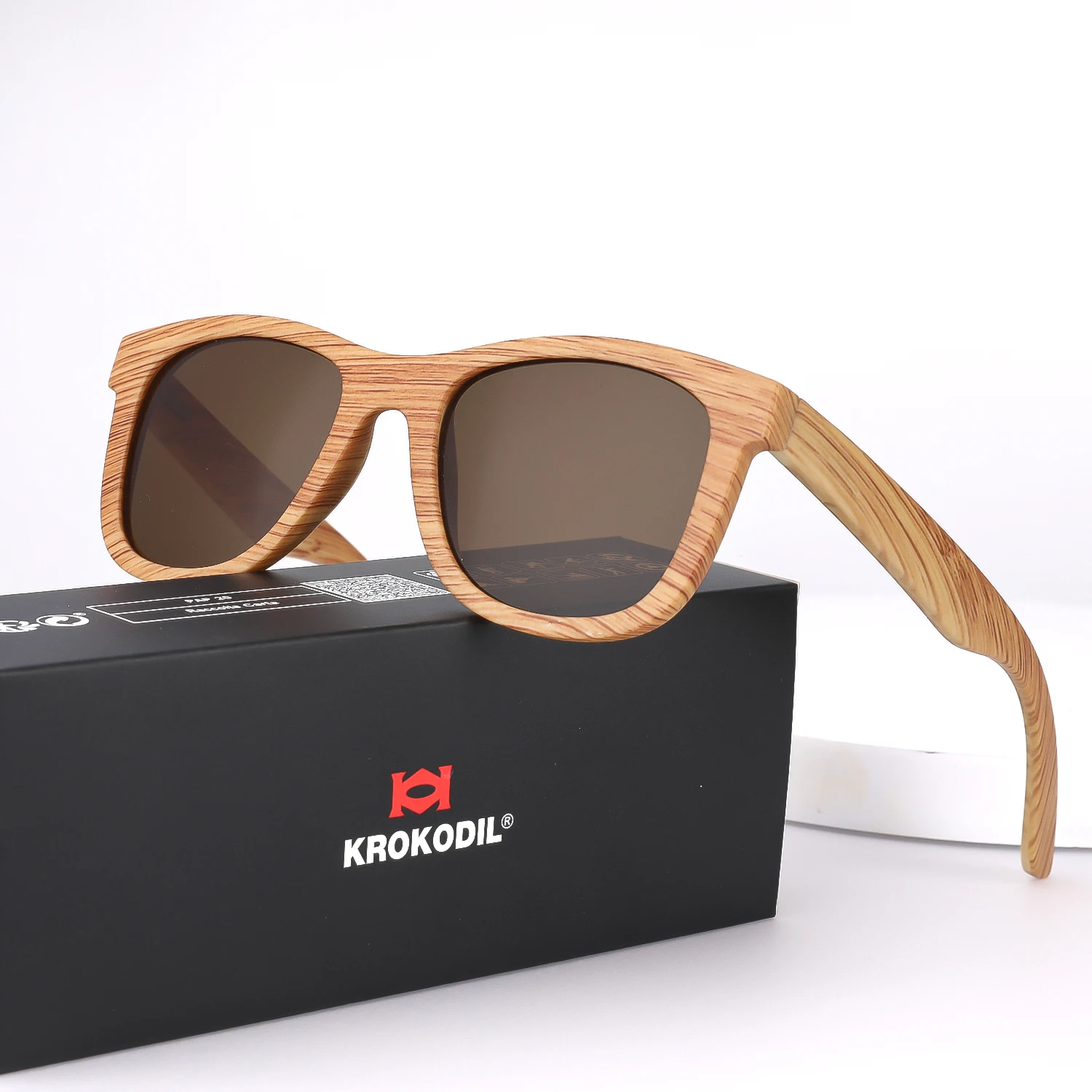 Plastics Wood Bamboo Sunglasses Men Women Classic Fashion UV400 Vintage Driving Sun Glasses Black Fishing Eyewear